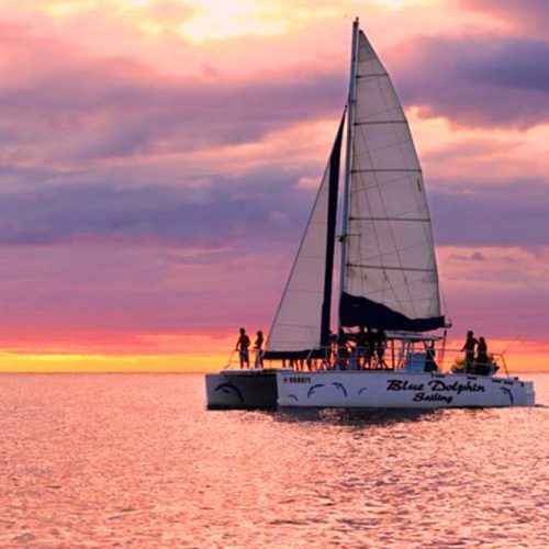 Blue Dolphin Tamarindo Catamaran Sunset Cruise - Natives' Way Costa Rica Tours